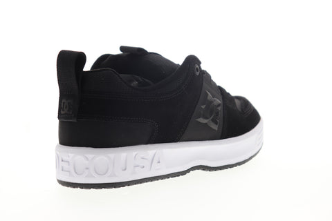 DC Lynx OG ADYS100425 Mens Black Suede Skate Sneakers Shoes