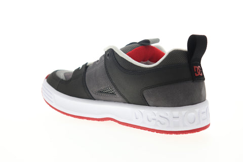 DC Lynx OG ADYS100425 Mens Gray Leather Skate Sneakers Shoes