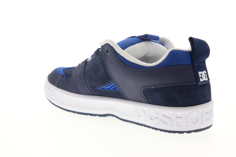 DC Lynx OG ADYS100425 Mens Blue Leather Skate Sneakers Shoes