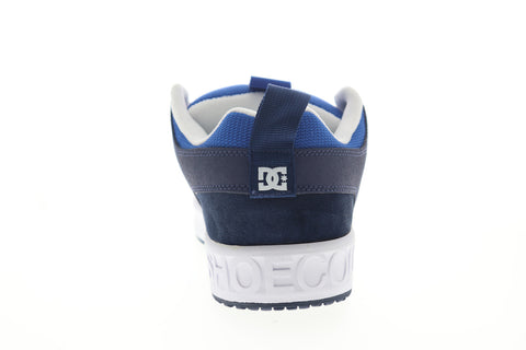 DC Lynx OG ADYS100425 Mens Blue Leather Skate Sneakers Shoes