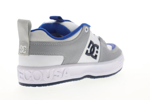 DC Lynx OG ADYS100425 Mens Gray Leather Lace Up Skate Sneakers Shoes