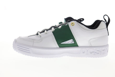 DC Lynx OG ADYS100425 Mens White Leather Skate Sneakers Shoes