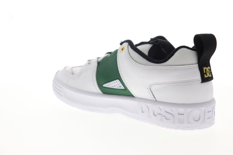 DC Lynx OG ADYS100425 Mens White Leather Skate Sneakers Shoes