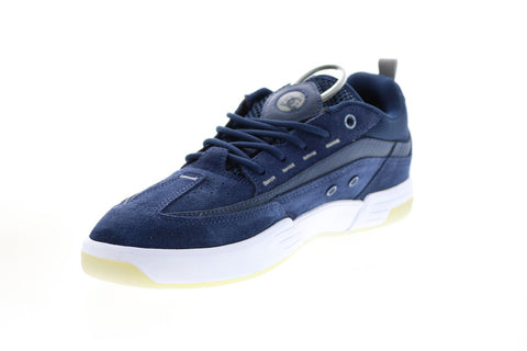 DC Legacy 98 Slim S ADYS100435 Mens Blue Suede Skate Inspired Sneakers Shoes