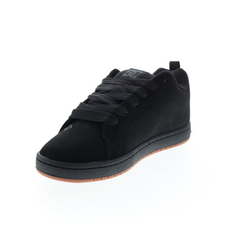 DC Court Graffik SQ ADYS100442-BB2 Mens Black Nubuck Skate Sneakers Shoes