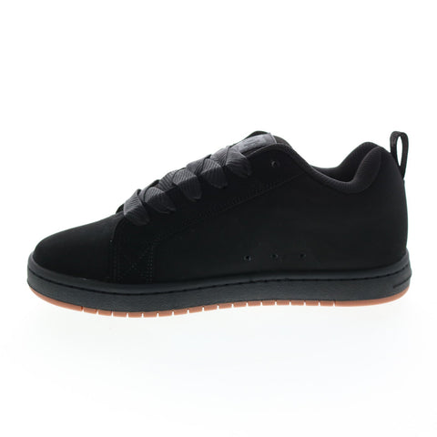 DC Court Graffik SQ ADYS100442-BB2 Mens Black Nubuck Skate Sneakers Shoes