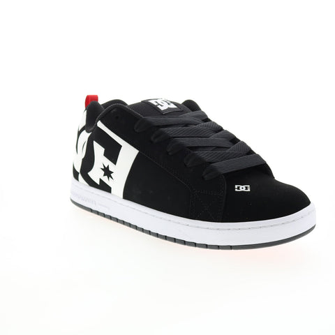 DC Court Graffik SQ ADYS100442-BW5 Mens Black Skate Inspired Sneakers Shoes