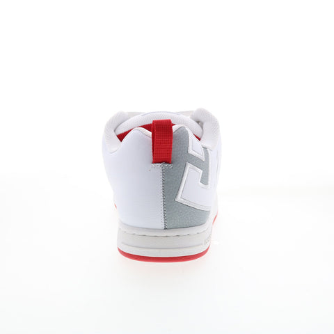 DC Court Graffik SQ ADYS100442-WYR Mens White Skate Inspired Sneakers Shoes