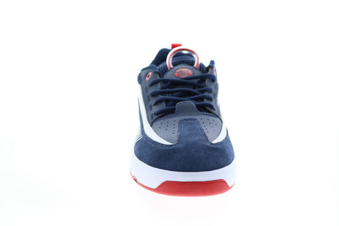 DC Legacy 98 Slim ADYS100445 Mens Blue Nubuck Skate Inspired Sneakers Shoes