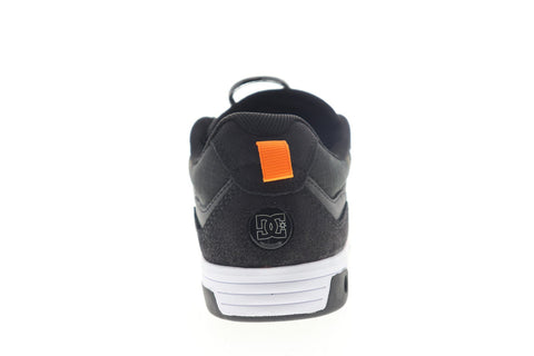 DC Legacy 98 Slim SE ADYS100447 Mens Black Suede Lace Up Athletic Skate Shoes