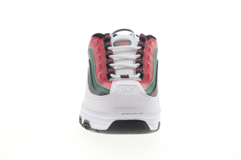 DC Legacy OG ADYS100476 Mens White Synthetic Skate Sneakers Shoes