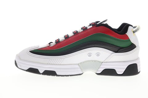 DC Legacy OG ADYS100476 Mens White Synthetic Skate Sneakers Shoes