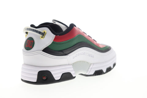 DC Legacy OG ADYS100476 Mens White Synthetic Skate Sneakers Shoes