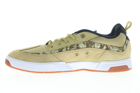 DC Legacy 98 Slim ADYS100480 Mens Green Suede Lace Up Athletic Skate Shoes