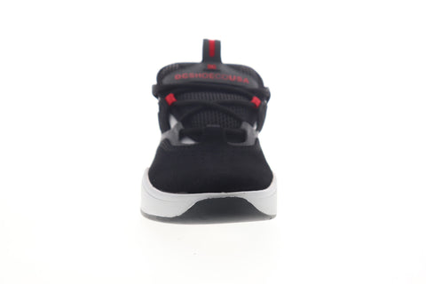 DC Kalis ADYS100506 Mens Black Suede Lace Up Skate Inspired Sneakers Shoes