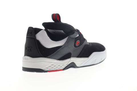 DC Kalis ADYS100506 Mens Black Suede Lace Up Skate Inspired Sneakers Shoes