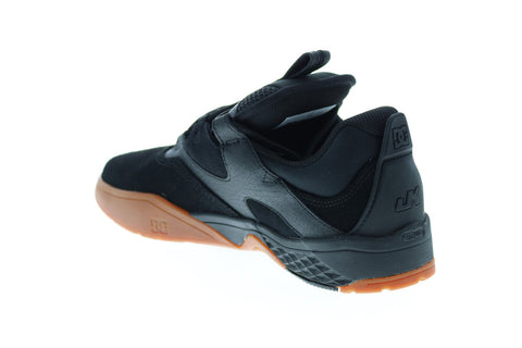 DC Kalis ADYS100506 Mens Black Suede Skate Inspired Sneakers Shoes