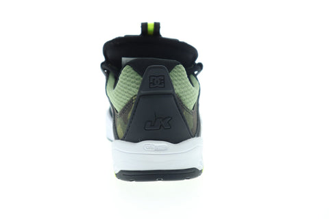 DC Kalis SE ADYS100507 Mens Green Suede Lace Up Athletic Skate Shoes