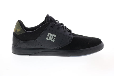 DC Plaza TC SE ADYS100511 Mens Black Leather Skate Inspired Sneakers Shoes