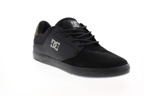 DC Plaza TC SE ADYS100511 Mens Black Leather Skate Inspired Sneakers Shoes