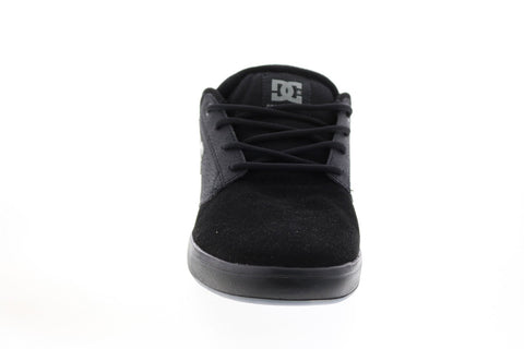 DC Plaza TC SE ADYS100511 Mens Black Leather Skate Inspired Sneakers Shoes