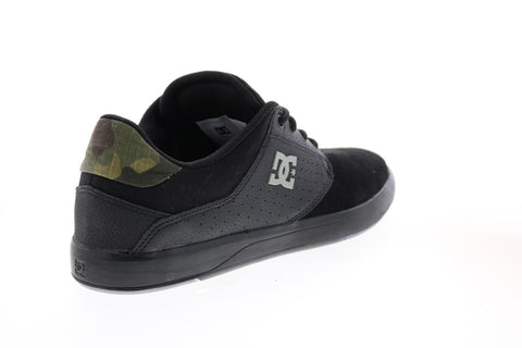 DC Plaza TC SE ADYS100511 Mens Black Leather Skate Inspired Sneakers Shoes