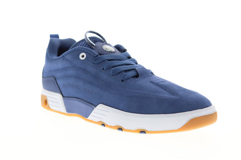 DC Legacy 98 Vac S ADYS100520 Mens Blue Suede Low Top Skate Sneakers Shoes