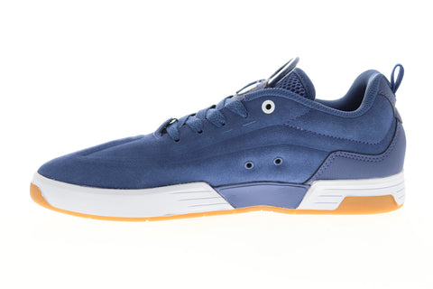 DC Legacy 98 Vac S ADYS100520 Mens Blue Suede Low Top Skate Sneakers Shoes