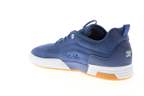 DC Legacy 98 Vac S ADYS100520 Mens Blue Suede Low Top Skate Sneakers Shoes
