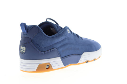 DC Legacy 98 Vac S ADYS100520 Mens Blue Suede Low Top Skate Sneakers Shoes