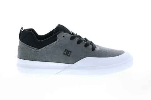 DC DC Infinite ADYS100522 Mens Gray Nubuck Skate Inspired Sneakers Shoes