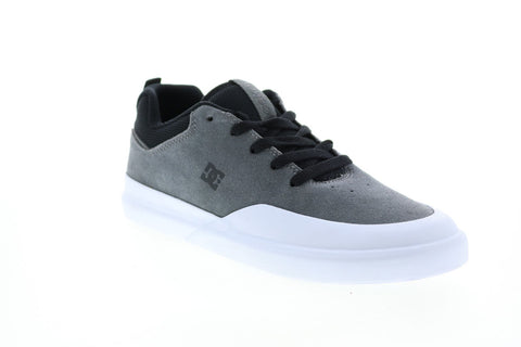 DC DC Infinite ADYS100522 Mens Gray Nubuck Skate Inspired Sneakers Shoes