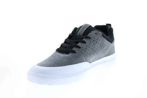 DC DC Infinite ADYS100522 Mens Gray Nubuck Skate Inspired Sneakers Shoes