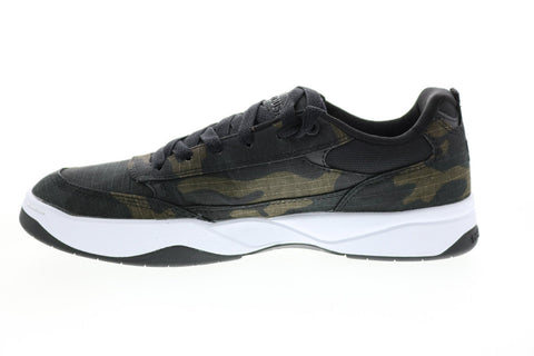 DC Penza TX SE ADYS100533 Mens Black Canvas Skate Inspired Sneakers Shoes