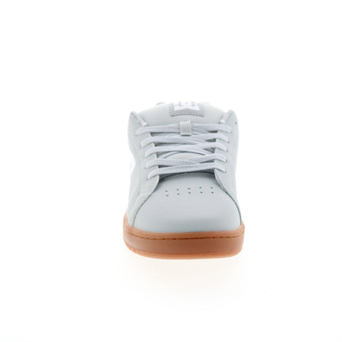 DC Gaveler ADYS100536-2GG Mens Gray Leather Skate Inspired Sneakers Shoes