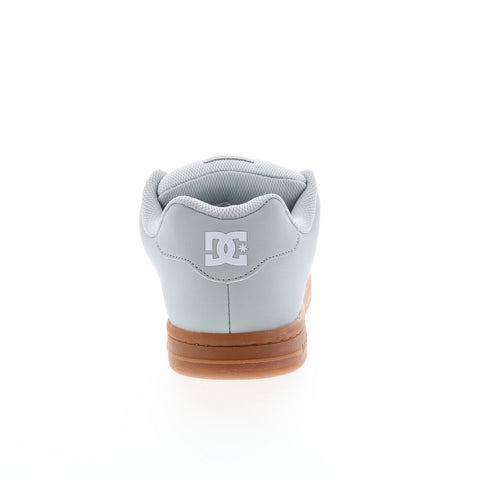 DC Gaveler ADYS100536-2GG Mens Gray Leather Skate Inspired Sneakers Shoes
