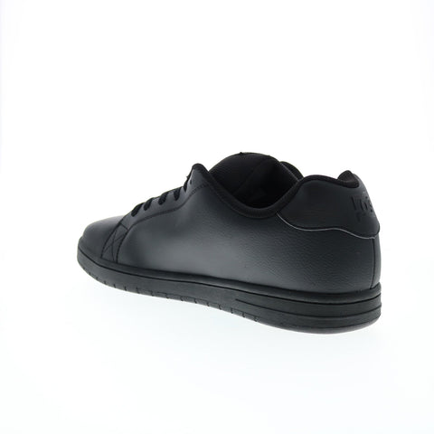 DC Gaveler ADYS100536-BK3 Mens Black Leather Skate Inspired Sneakers Shoes