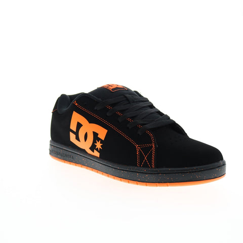 DC Gaveler ADYS100536-BO1 Mens Black Nubuck Skate Inspired Sneakers Shoes