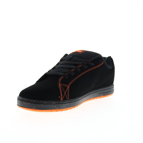 DC Gaveler ADYS100536-BO1 Mens Black Nubuck Skate Inspired Sneakers Shoes