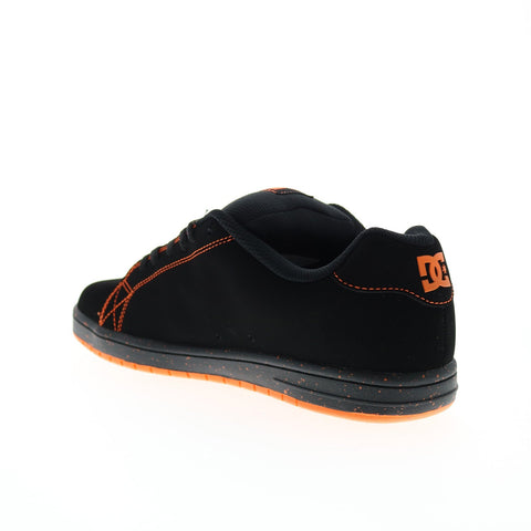 DC Gaveler ADYS100536-BO1 Mens Black Nubuck Skate Inspired Sneakers Shoes