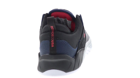 DC Williams Slim ADYS100539-NB3 Mens Black Skate Inspired Sneakers Shoes