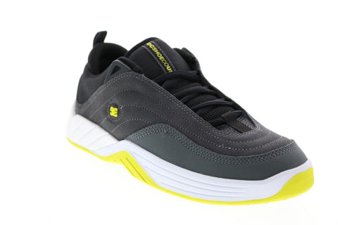 DC Williams Slim ADYS100539-XSKG Mens Gray Skate Inspired Sneakers Shoes