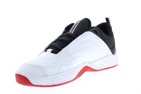 DC Williams Slim ADYS100539-WKD Mens White Skate Inspired Sneakers Shoes