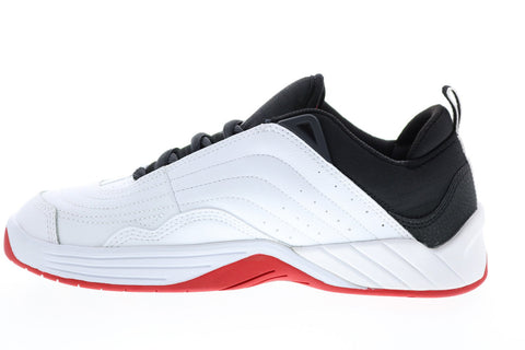 DC Williams Slim ADYS100539-WKD Mens White Skate Inspired Sneakers Shoes
