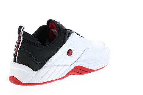 DC Williams Slim ADYS100539-WKD Mens White Skate Inspired Sneakers Shoes