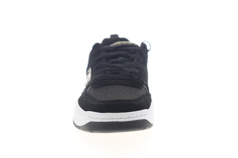 DC Penza SE ADYS100550 Mens Black Suede Camouflage Low Top Skate Sneakers Shoes