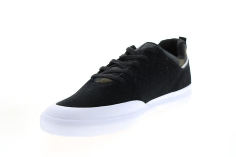 DC DC Infinite SE ADYS100558 Mens Black Suede Skate Inspired Sneakers Shoes