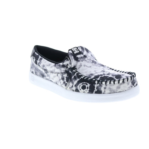 DC Villain 2 ADYS100567-GRW Mens Gray Canvas Skate Inspired Sneakers Shoes