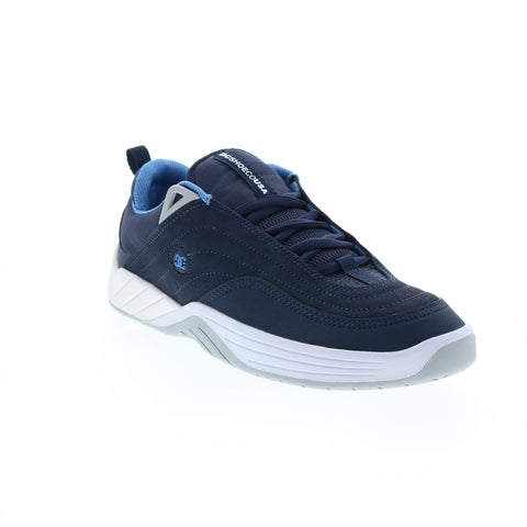 DC Williams Slim ADYS100573-XBBW Mens Blue Skate Inspired Sneakers Shoes