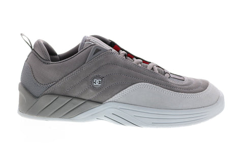 DC Williams Slim S ADYS100573-CHR Mens Gray Skate Inspired Sneakers Shoes